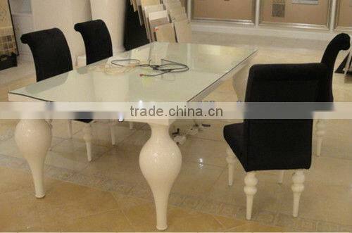 The unique design simple dining table and chairs