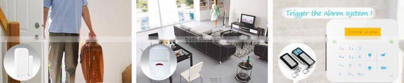 2016 innovative LCD display support OEM service ip camera wireless gsm alarm