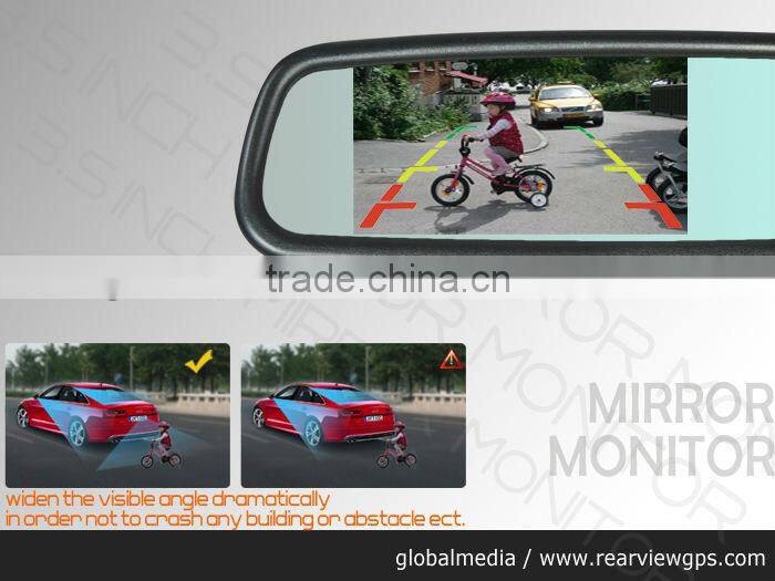 Car use 4.3" rearview mirror special for any car