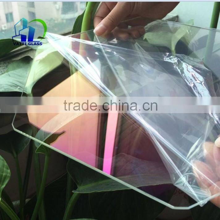 High transmittance Low-iron Anti-reflective tempered float glass