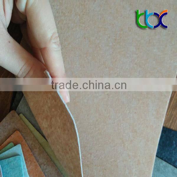 Well resistant shoe lining material non-woven imitation leather