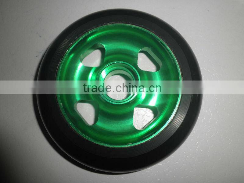 EN14619 cool 100% aluminum stunt scooter