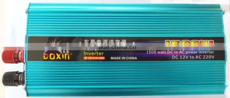 off grid tie inversor solar inverter 12v to 220v with reverse polarity 1500W