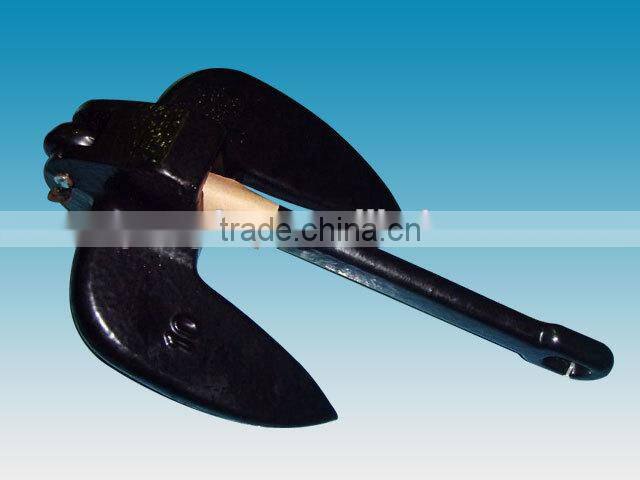 Balack PE Coated Coated Navy Anchor