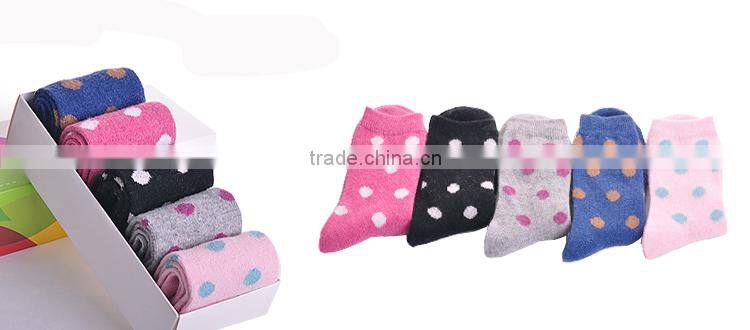 16PKSK01 winter warm multi solid colour cashmere sock