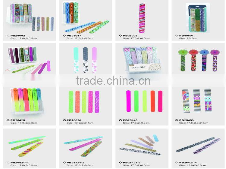 Popular qualitymini manicure set EVA girls nail file