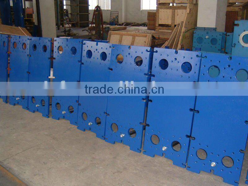 Thermowave plate heat exchanger,heat exchanger manufacture