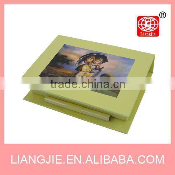 Sticky memo notepad shower gel die cut sticky writing notepad