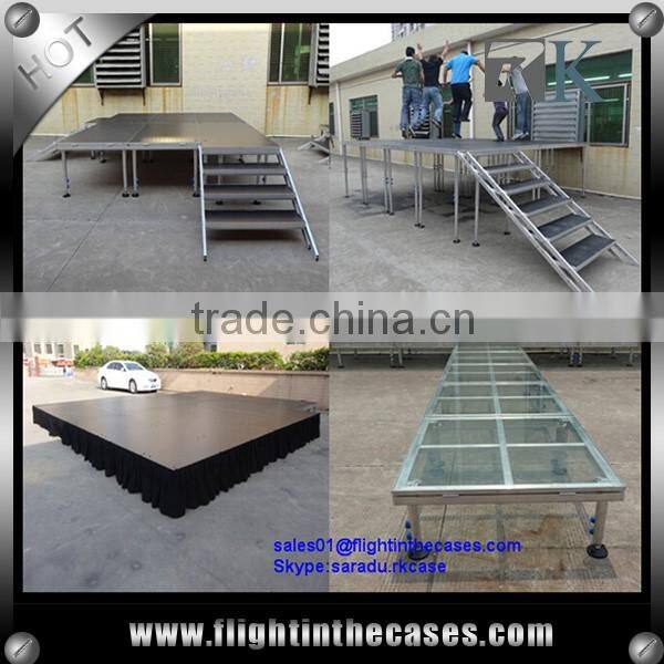 Ourdoor Beyond Stage with Adjustable Height 80cm - 140cm Nonslip Finish