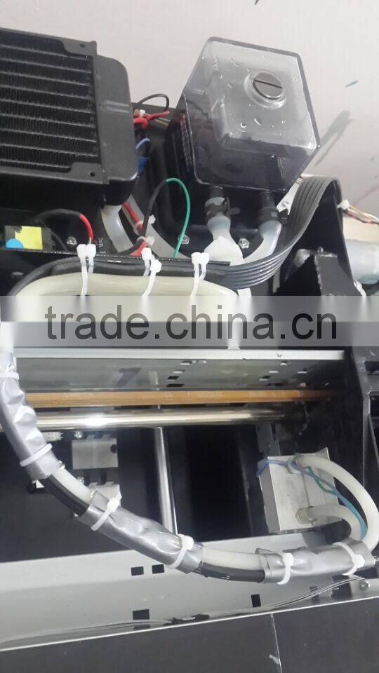 stable quality A3 size digital led uv led flatbed printer small, a3 epson jet 1800 uv flatbed inkjet printer