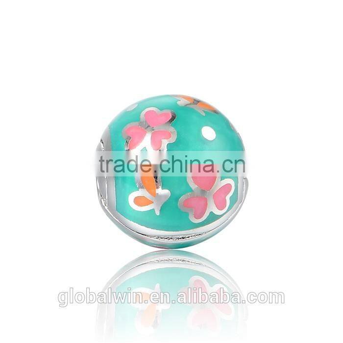 Fashional Custom Made Three Clover Round Women Jewelry Bead Wholesale