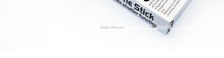 promotional cheap selfie stick with cable and mirror