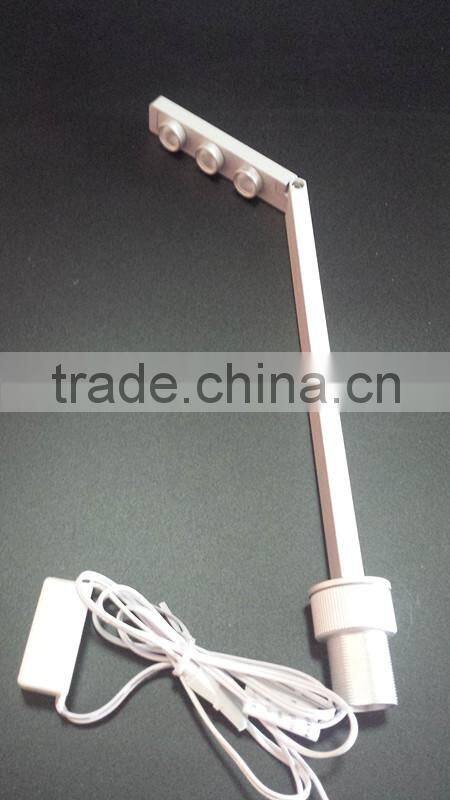 DC base! 3*1w standing led window showcase jewelry lightBW8104
