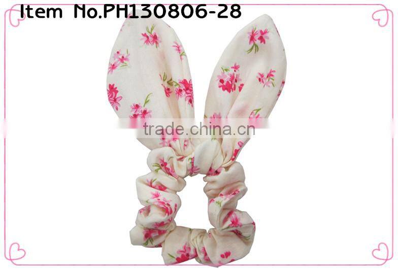 chiffon hair scrunchie ,chiffon Ponytail Holder chiffon hair elastic band