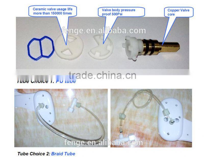 Fenge-Portable Toilet Bidet warm Water Dual Anus Cleaning Bidet