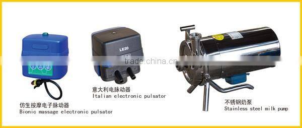 Glass Milk Meter type Cow Milking System