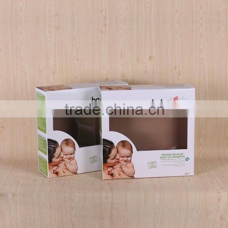Full-color offset printing corrugated toy box for children