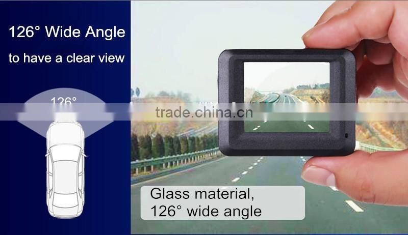 Mini Dash Cam Vehicle Traveling Data Recorder 1080P 170 Degree H. 264 Car Drive Recorder