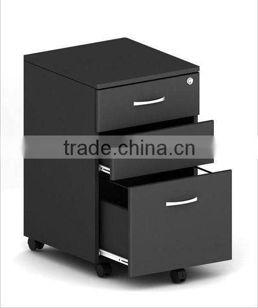 Black White Glass Computer Desk PC Table Home Office and with Filing Cabinet