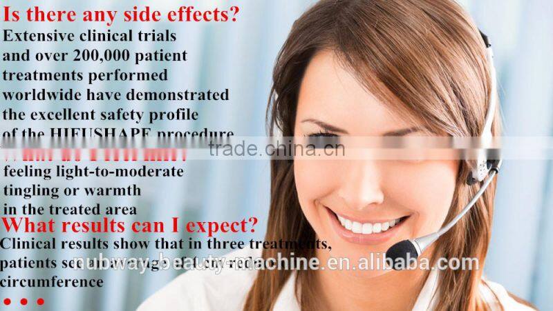 New technology Hifu slimming machine / Hifu ultrasound slimming machine / cavitation slimming machine