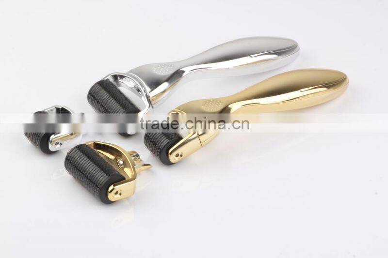 Derma roller system / micro needle derma roller / titanium micro needle roller system