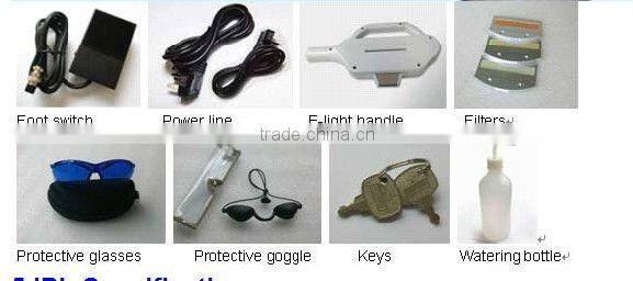 hot sale stationary E light beauty device