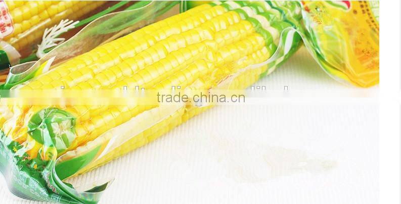 Vacuum packed sweet corn