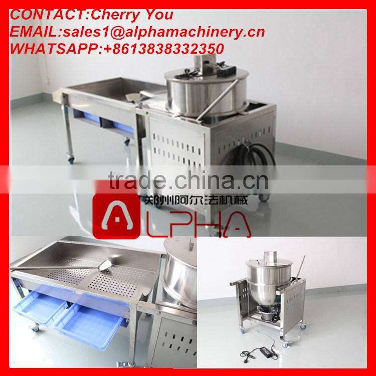 Electric power popcorn machine/full automatic popcorn machine on sale