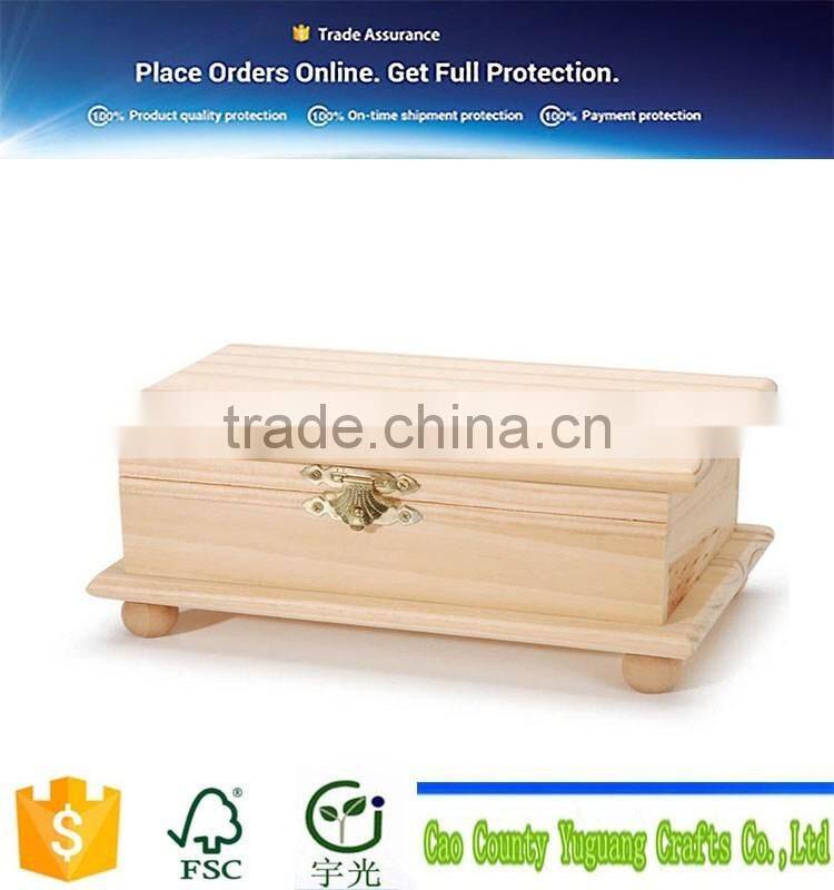 selling handmake wooden box heart-shape