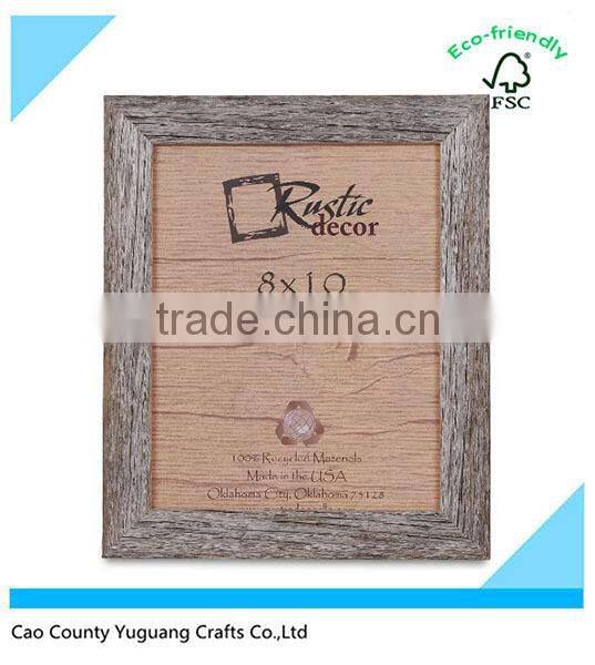 Customized Wood Material Photo Frame Good Wood Photo Frame