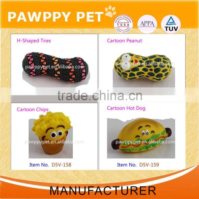 PAWPPY Pet vocalization rubber dog toy