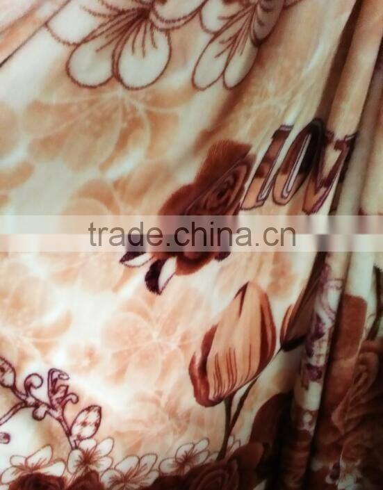 High quality coral fleece blanket