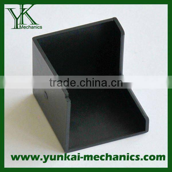 Black anodizing cnc milling parts, analytical equipment cnc milling spare parts, cnc machining spare parts