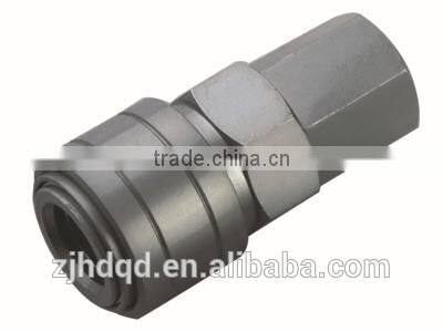 Japan one tough type industrious female coupler ,white nickel plated ,size of 1/4" 3/8" 1/2" NPT