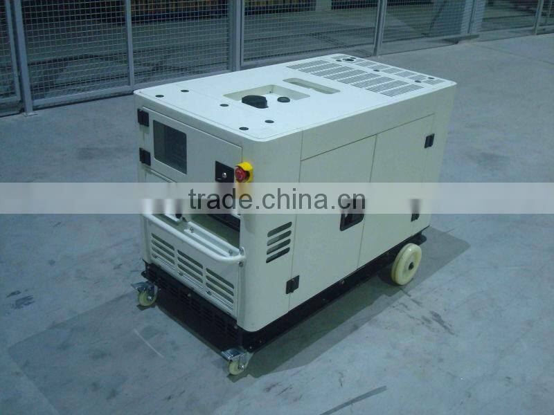 10kva Silent Portable Generator with stamford alternator