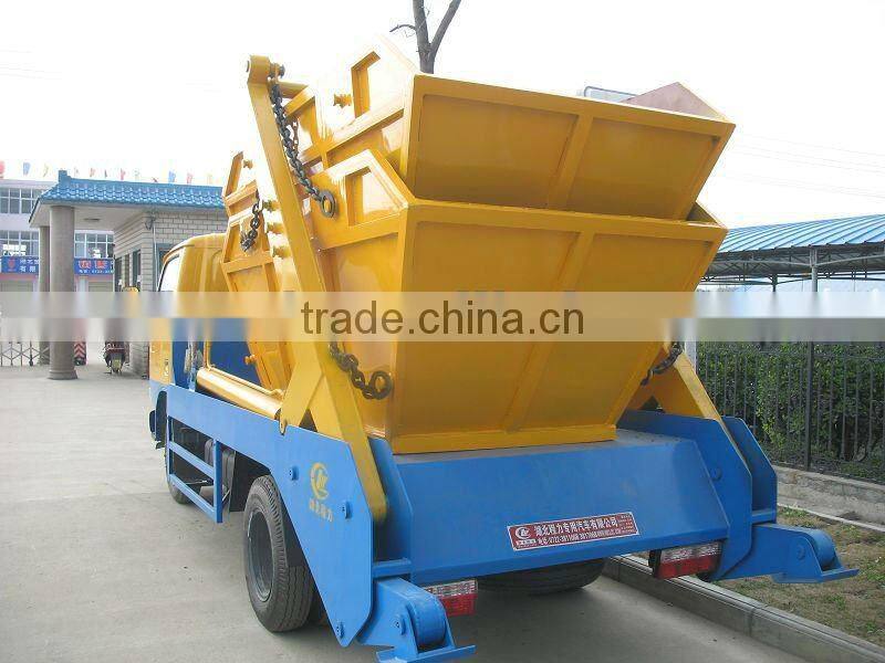 DongFeng small Skip Vessel Garbage Truck, container garbage truck