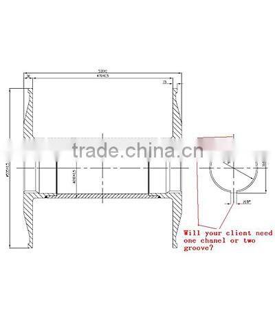 CREDIT OCEAN high quality weaving loom warping beam