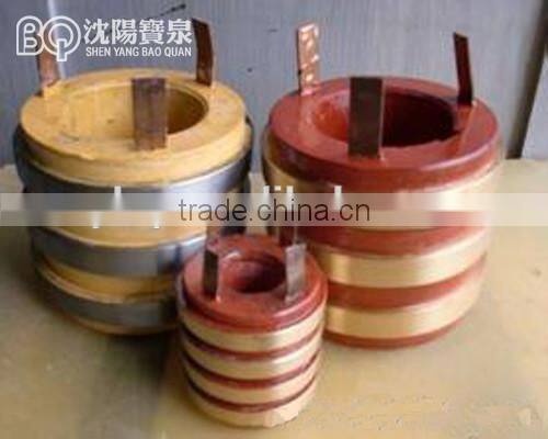 3 rings slip ring collector for tower crane