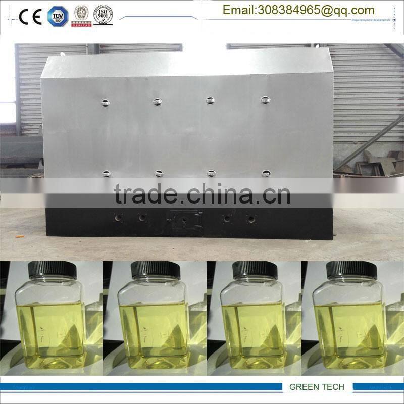 Oversea enginer service availaible Pyrolysis oil Refining plant Getting diesel 10-15 ton distiller