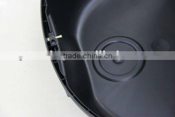 Large volume motorcycle tail box