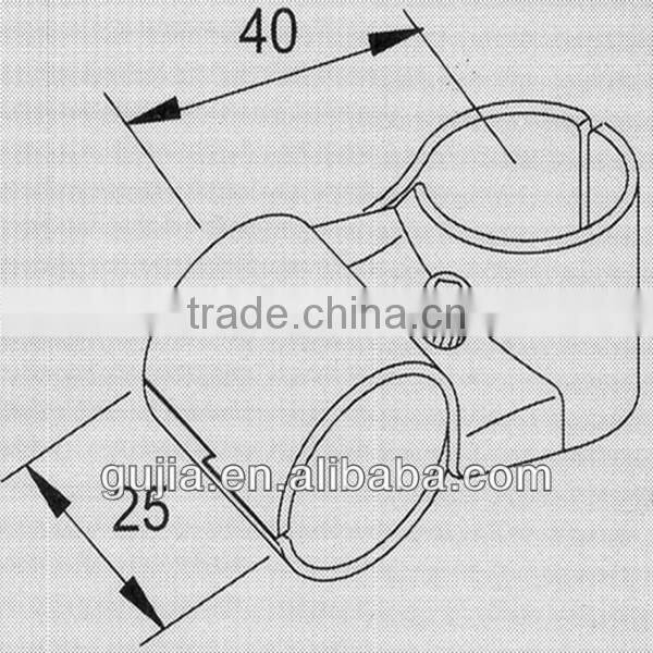 DIA 28mm metal joint for pipe rack system, direct manufacturer