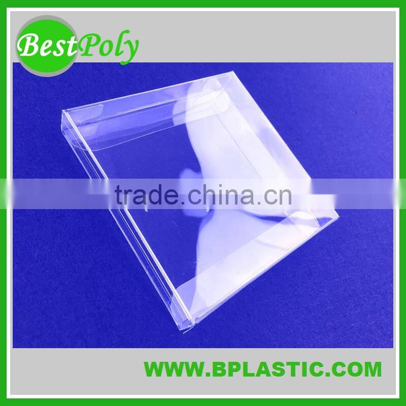 Customize luxury plastic folding box for retail packaging