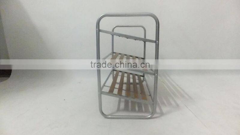 3 tiers metal shoes rack for kids