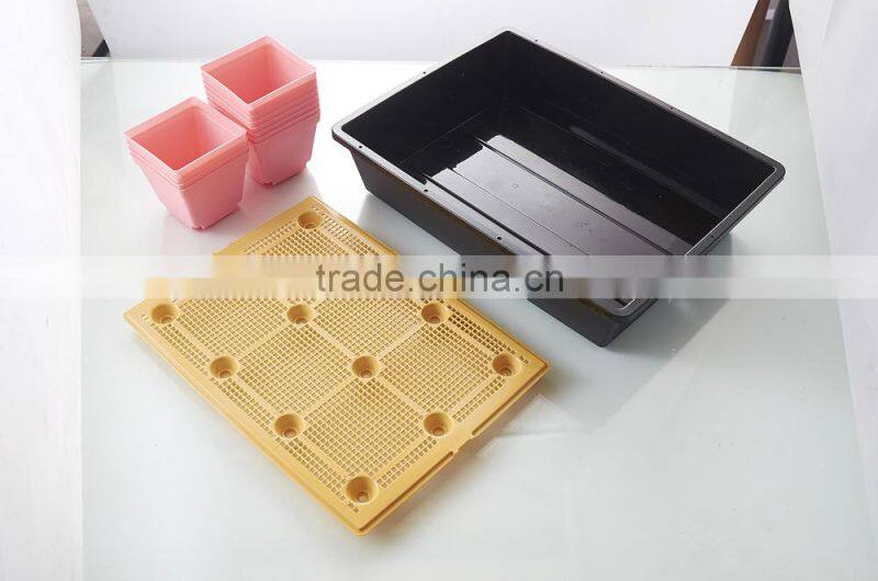 Durable 12 Cells Hole Nursery Pots Plant Seeds Grow Box Tray Insert Propagation Seeding Case Flower pot plug plant trays