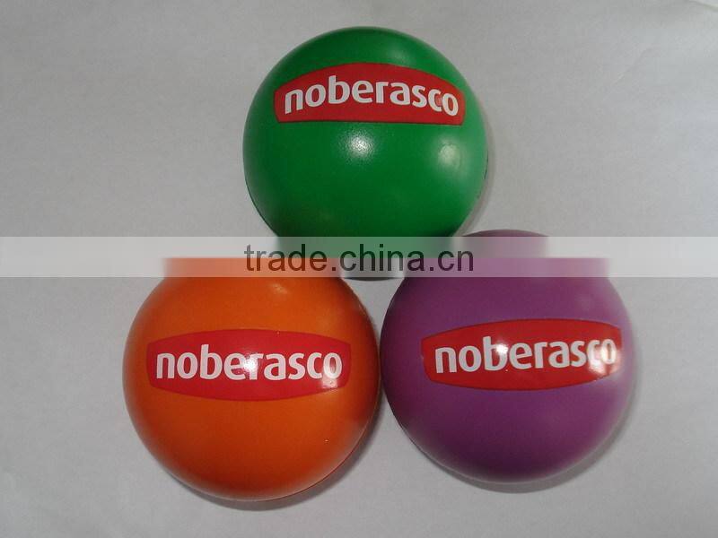 Custom logo printed anti stress ball