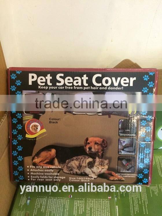 Pet Seat Cover For Cars, Pet Car Back Row Mat Anti Dirty Waterproof For Camping Travel