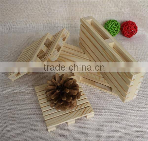 Professional wholesale Customized mini wooden pallet wooden decorative coaster wooden gift mats