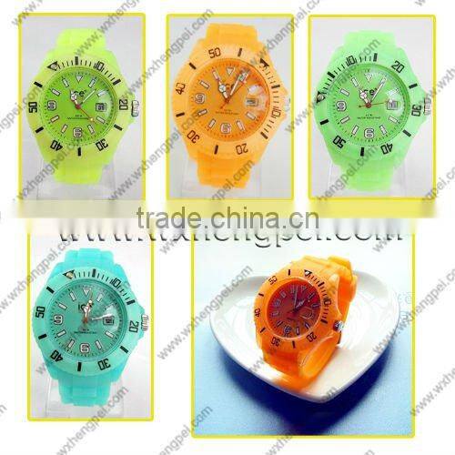 2012 sport silica gel watch