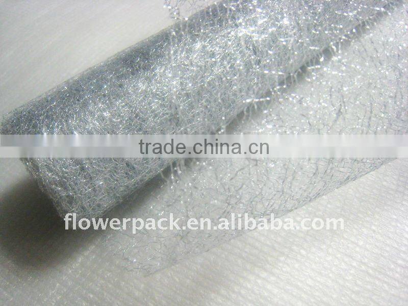 Garment decor lace foam mesh roll