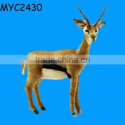Jumping gazelle statue polyresin animal